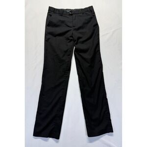 Perry Ellis‎ Dress Pants Boys 16 Black Stretch Straight Leg Formal Business Wear